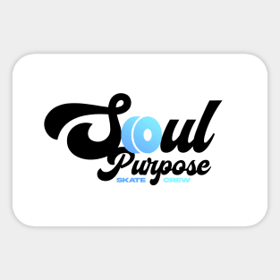 soul purpose NC BLUE LOGO Sticker